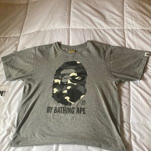 authenticate bape shirt glow in the dark